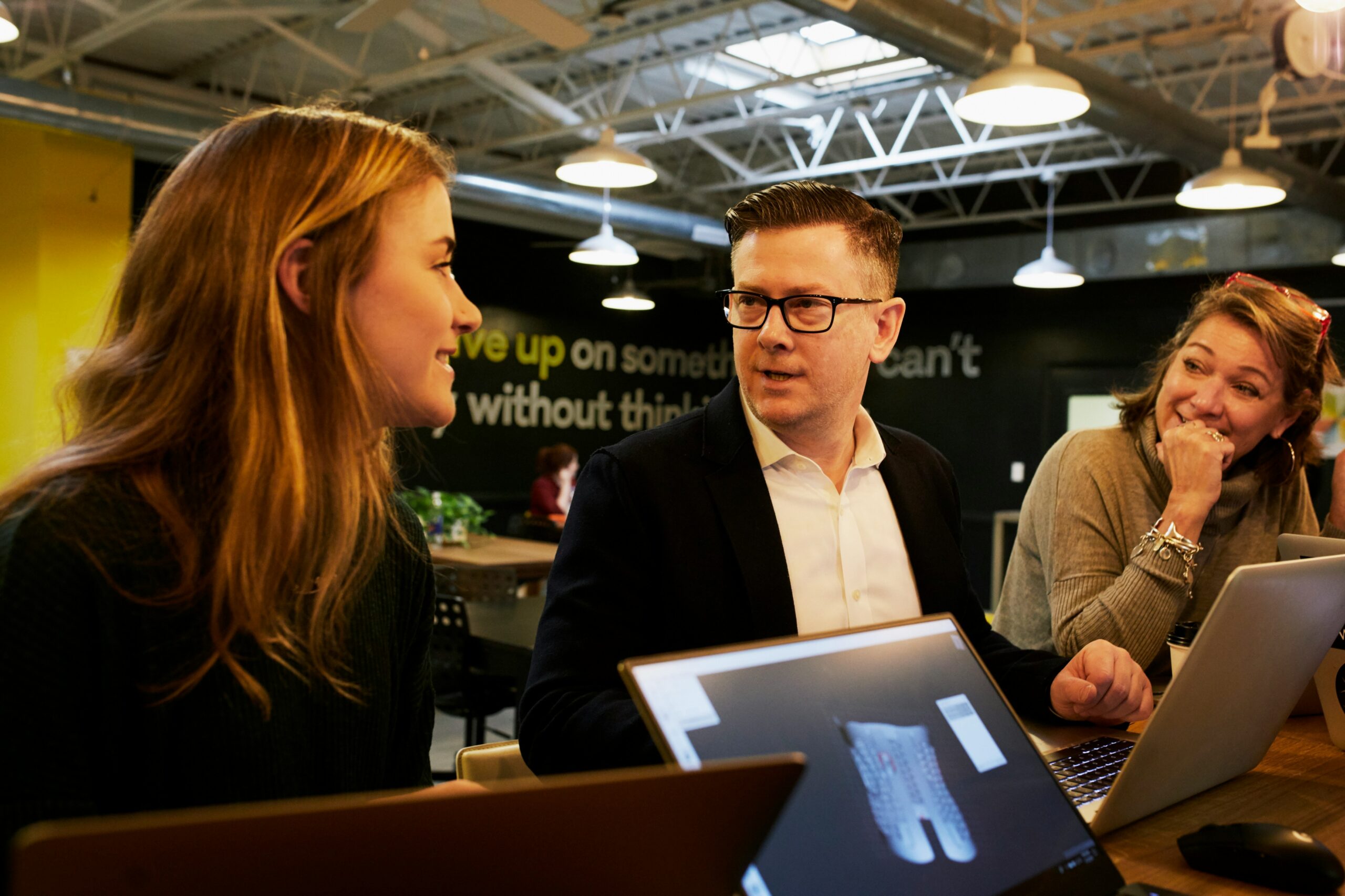face-to-face sales meeting